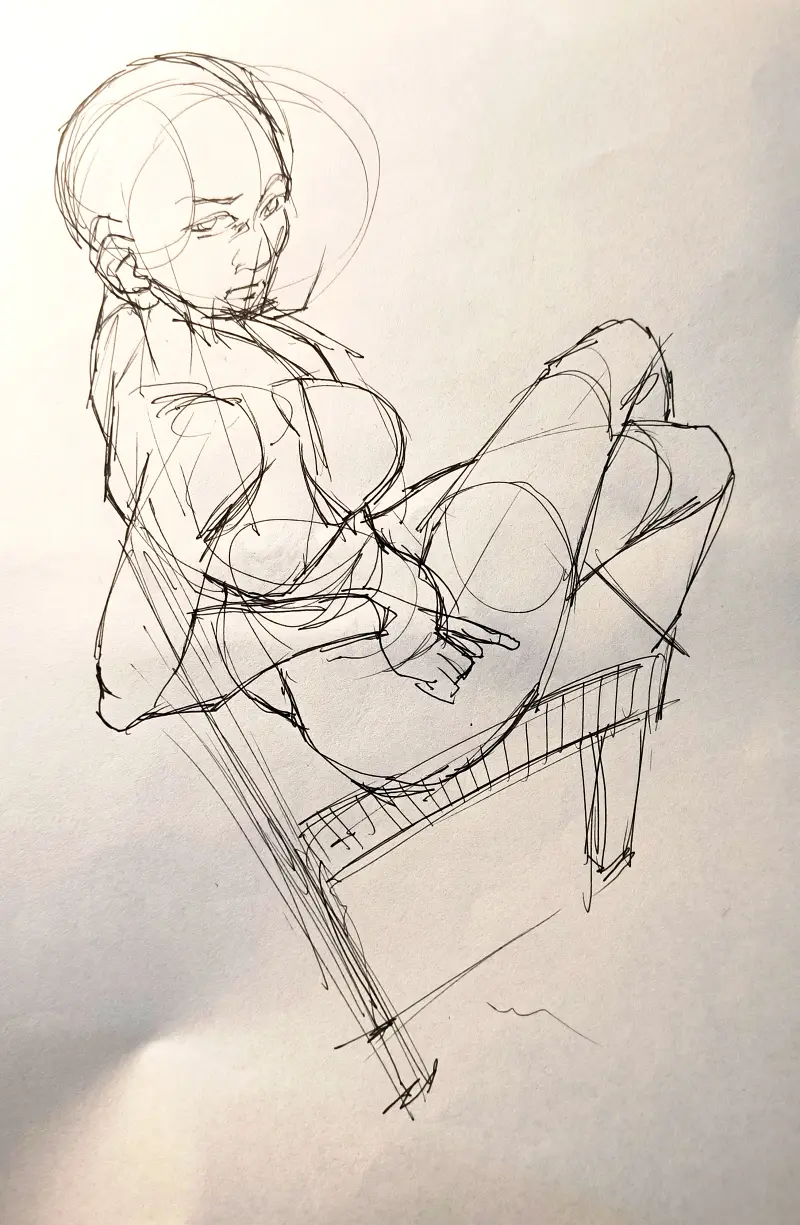 速写,手绘,绘画