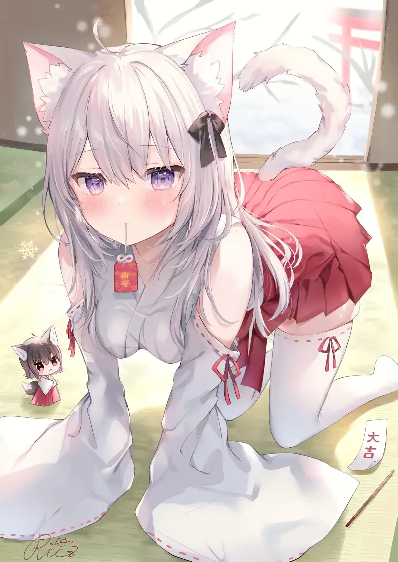 猫娘,涩图,二次元