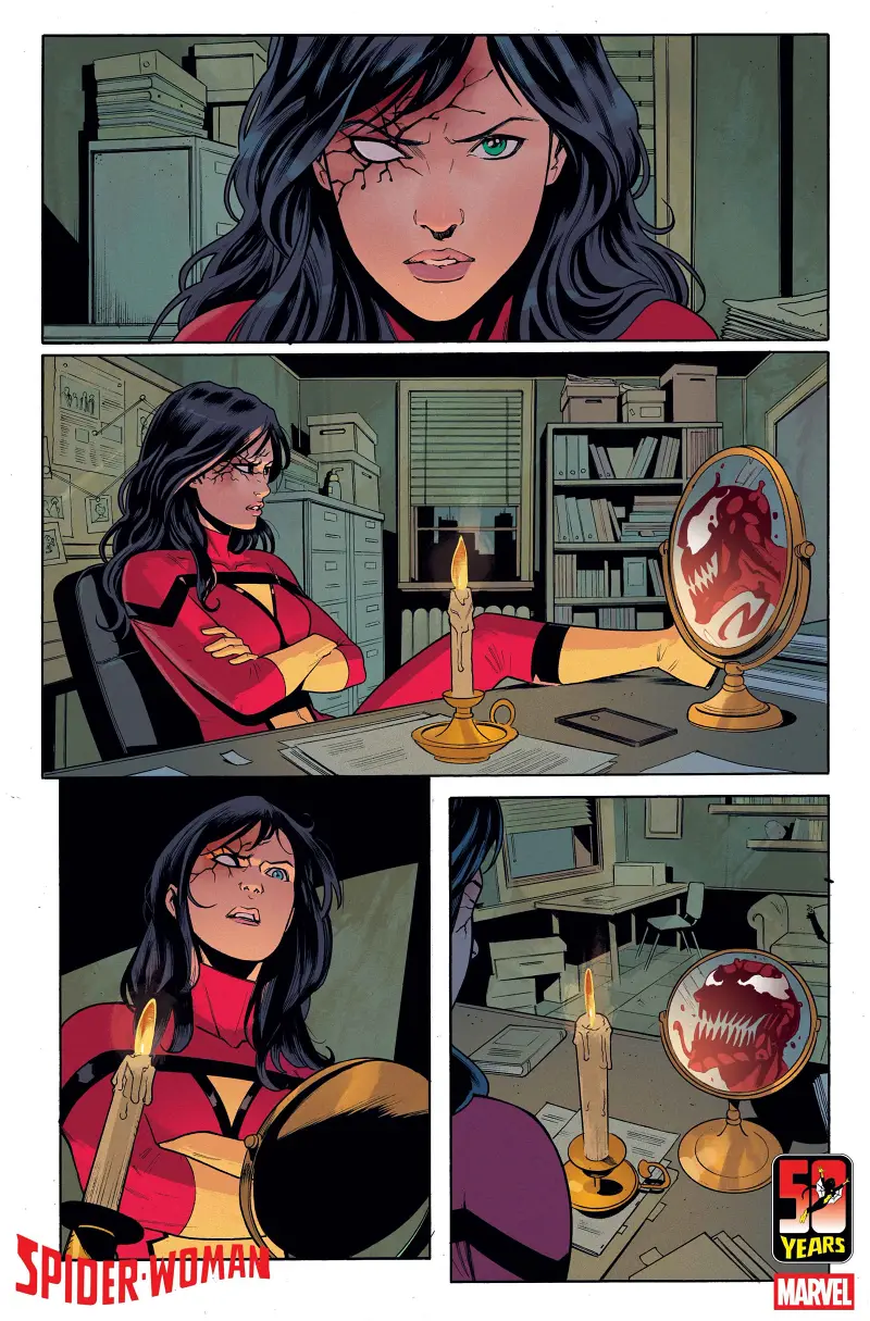 漫威,漫威漫画,美漫,漫画,动漫,超级英雄,ACG,绘画,蜘蛛女侠,屠杀