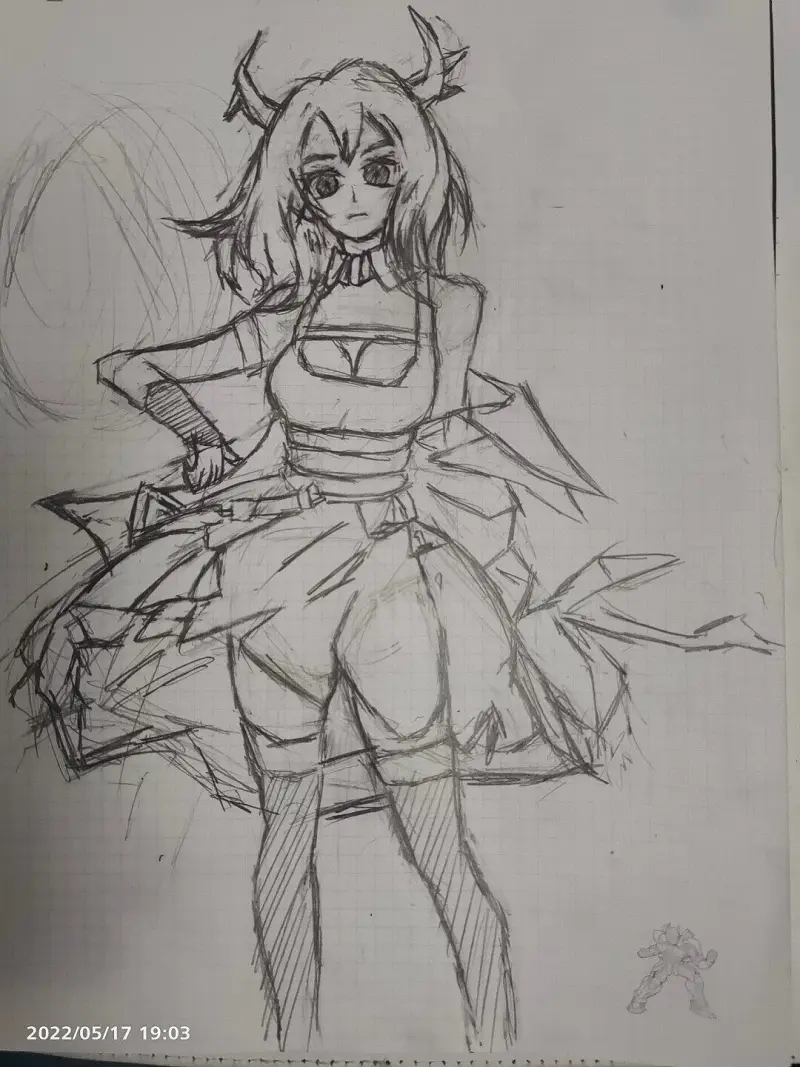 继续速摸，假期好好画