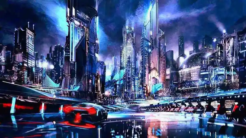 M站美图,壁纸,未来,赛博朋克