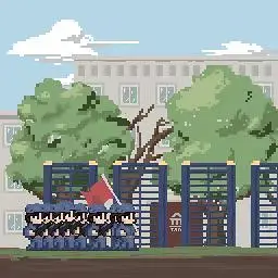 军训,绘画作业