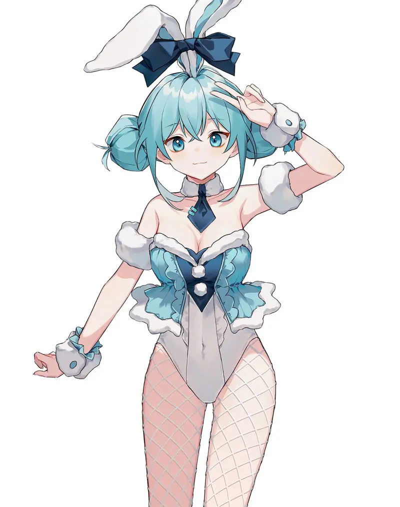 M站美图,初音未来,VOCALOID,雪未来