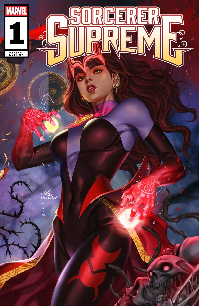漫威,漫威漫画,美漫,超级英雄,漫画,动漫,绯红女巫,复仇者联盟,绘画,ACG