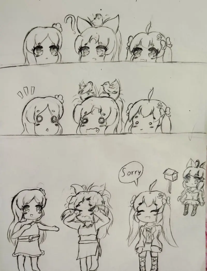 绘画,绘画练习,漫画