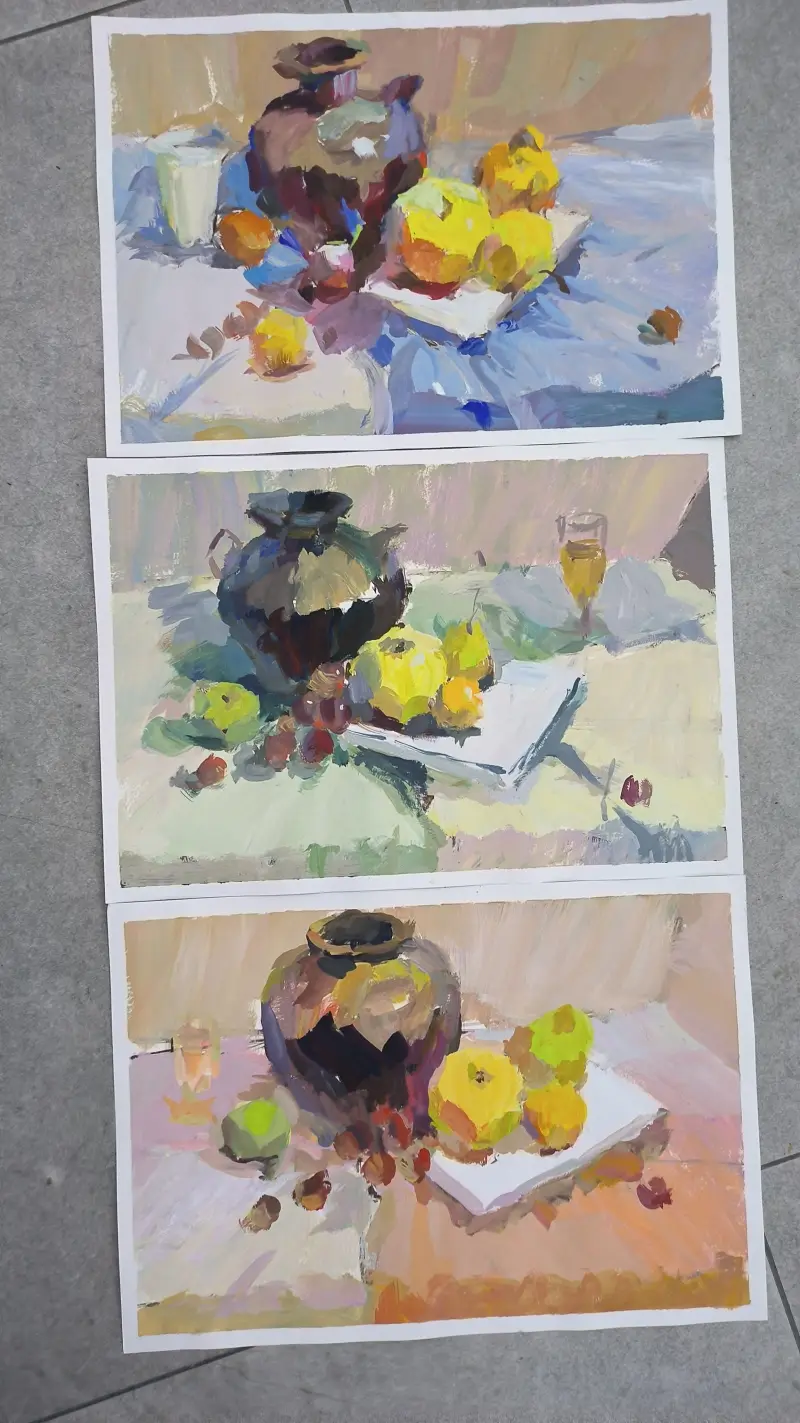 色彩,绘画,手绘