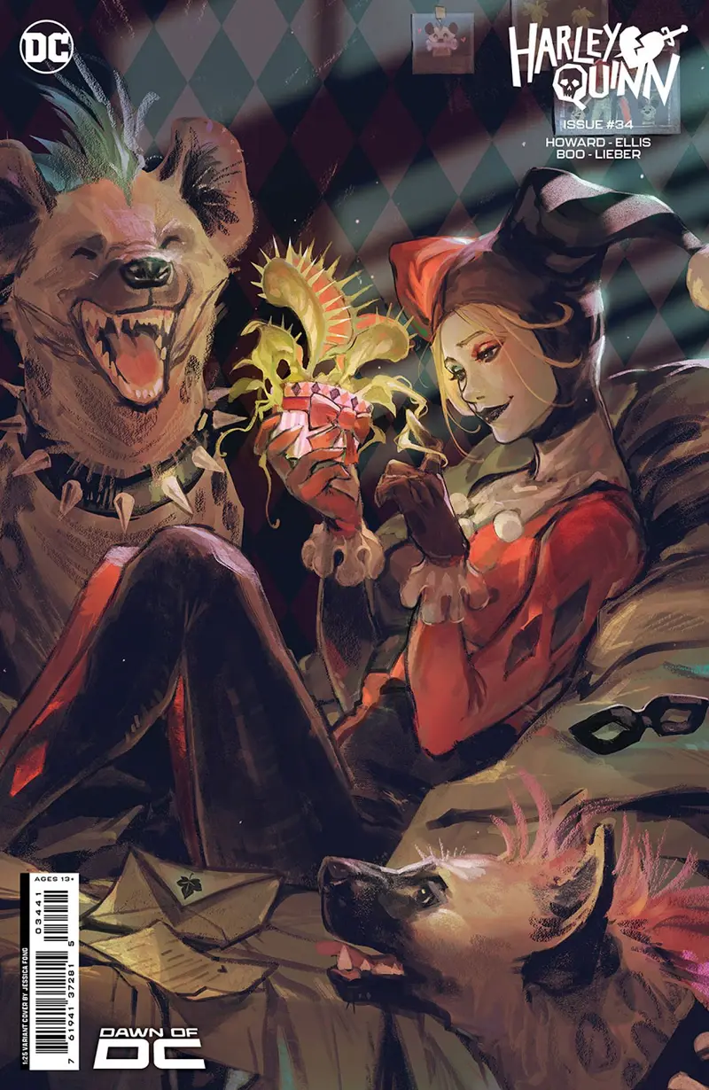 DC,DC漫画,美漫,动漫,超级英雄,小丑女,美图,壁纸,绘画,插画