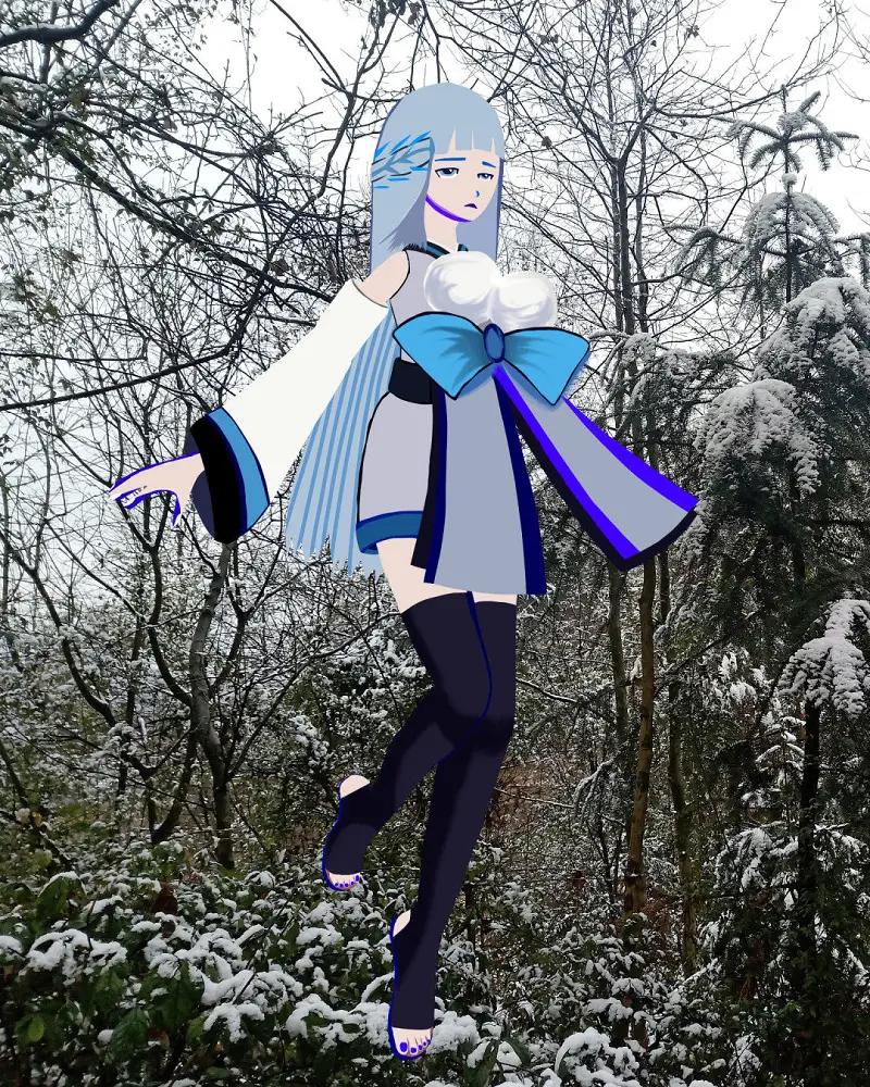 雪女炸雪地清晰度