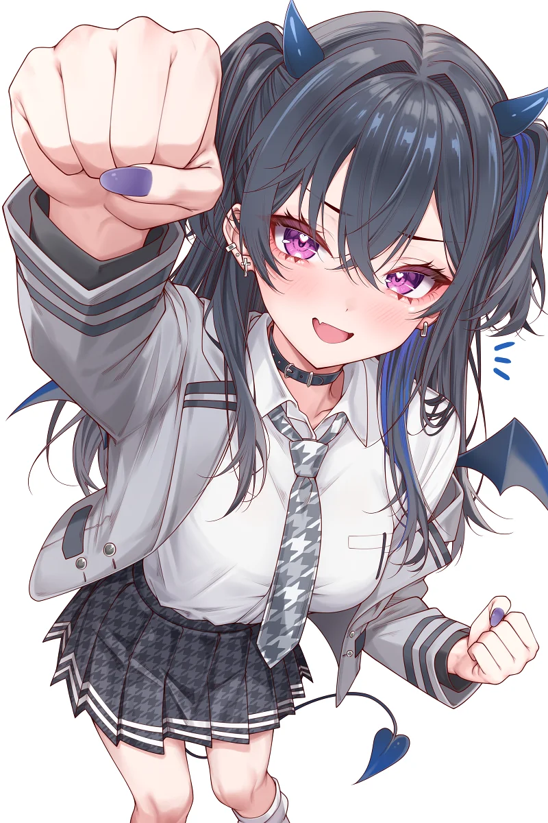 pixiv,二次元,绘画,壁纸,美少女,恶魔