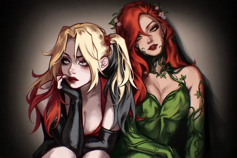 【DC漫画】小丑女&毒藤女