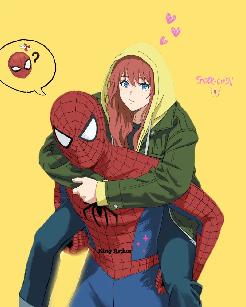 漫威,漫威电影宇宙,MCU,蜘蛛侠,凤凰女,超级英雄,美图,壁纸,绘画,插画
