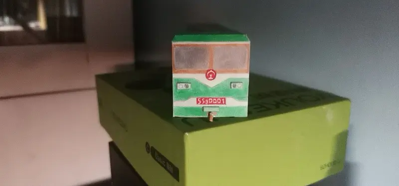 电力机车,纸模型