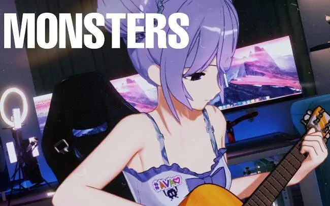 【向晚】情人节的《Monsters》