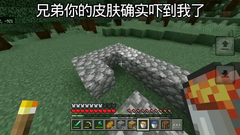Minecraft 兄弟你的皮肤确实吓到我了
