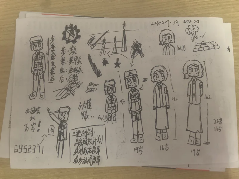 日常,摸鱼,绘画