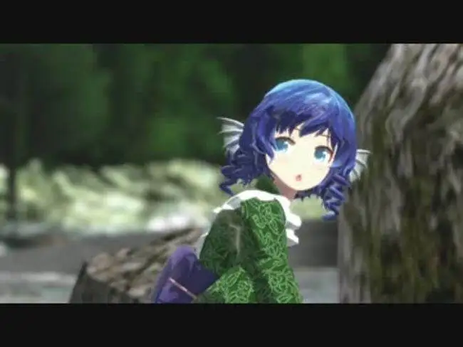 【东方MMD】小石を拾うわかさぎ姫（捡小石的若鹭姬）【搬运】