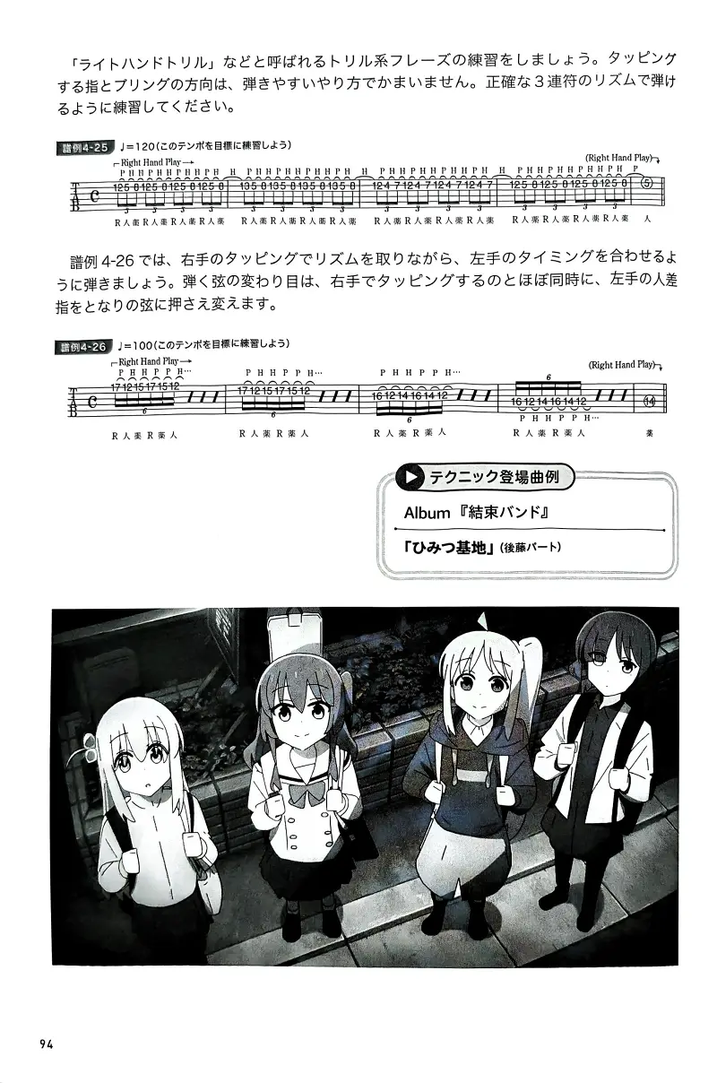 孤独摇滚,电吉他