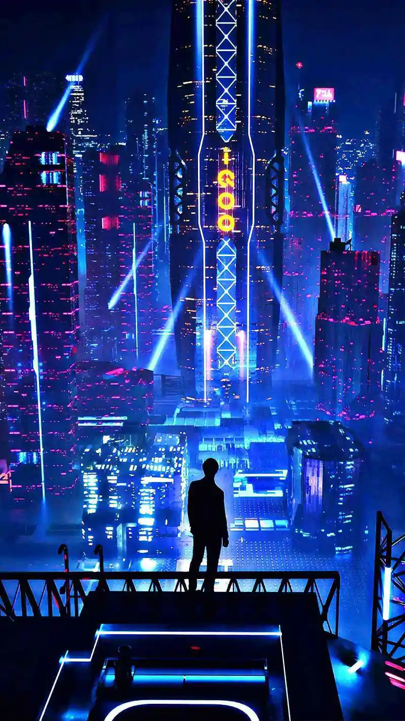 M站美图,壁纸,未来,赛博朋克