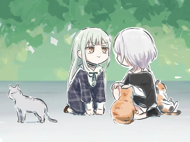邦邦,BANGDREAM,MyGO,AveMujica,颂乐人偶,迷途之子,要乐奈,若叶睦,莫提斯,漫画,搞笑,绘画,插画,推特,画师推荐
