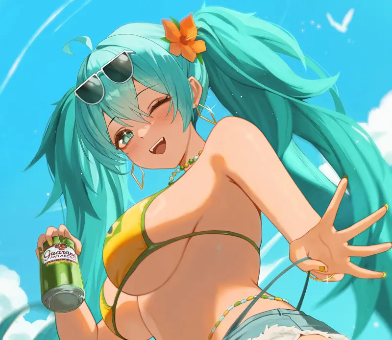 夏日初音（*/∇＼*）