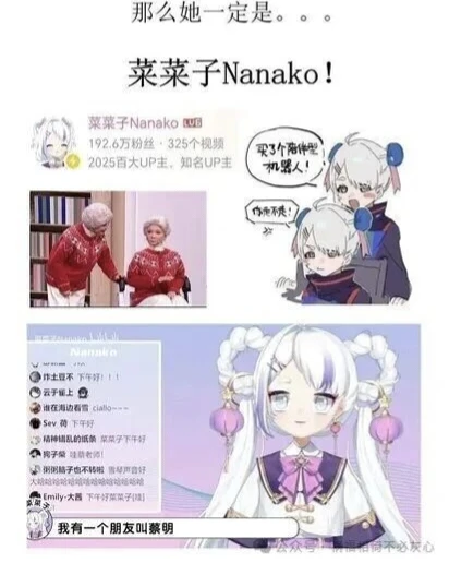 超时空辉夜姬,菜菜子Nanako,菜菜子,春晚,机器人,管人