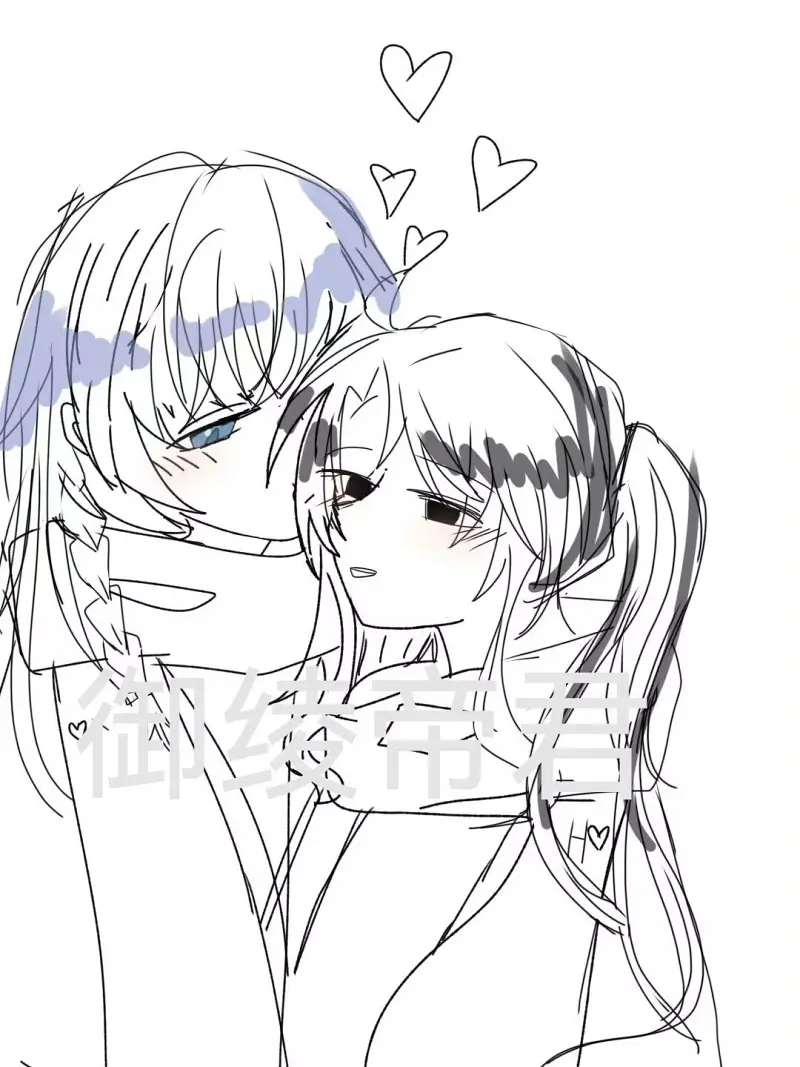 oc百合贴贴图