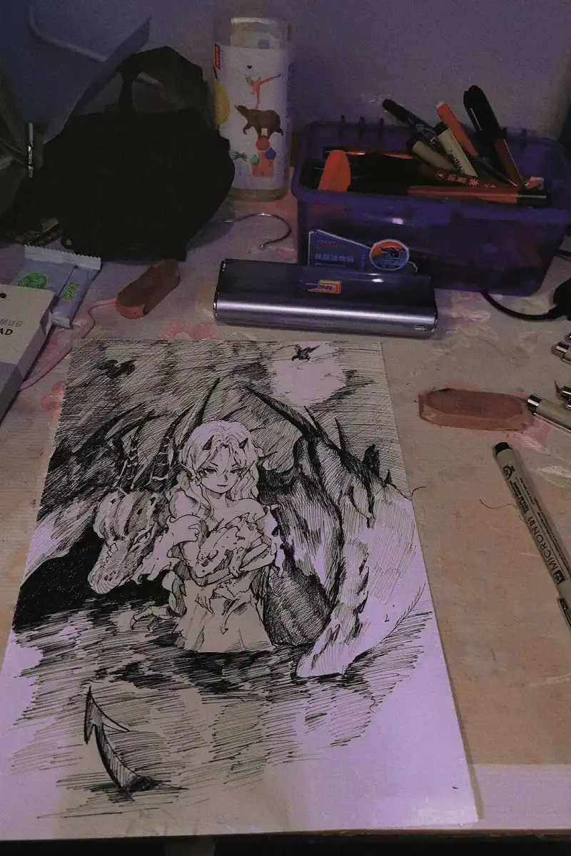 用户交流,绘画创作,动漫,手绘