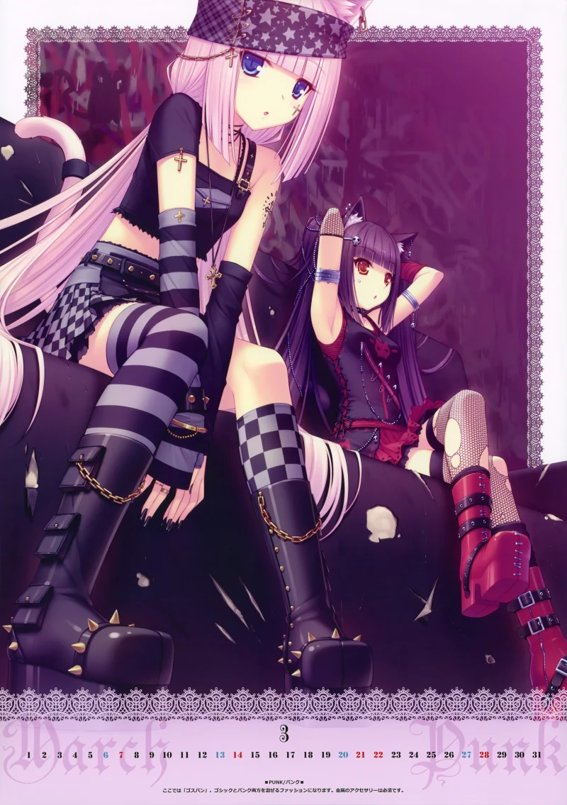绘画,C77,NEKO WORKs,Sayori,Chocola,Vanilla,猫娘乐园,巧克力,香子兰,NEKO BIBLE