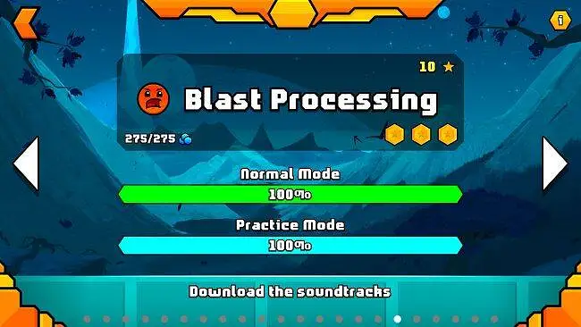 「几何冲刺」官方第十七关 | Blast Processing
