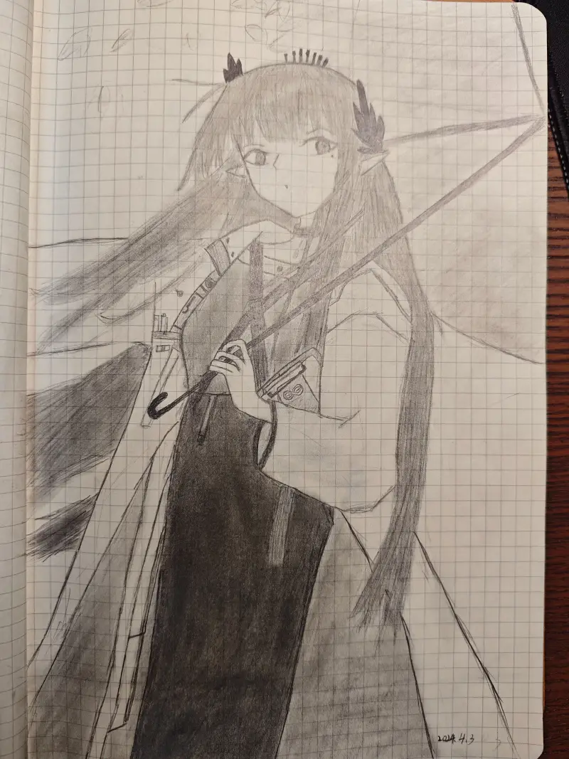 明日方舟,绘画