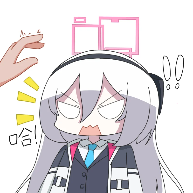 碧蓝档案,二创,绘画创作