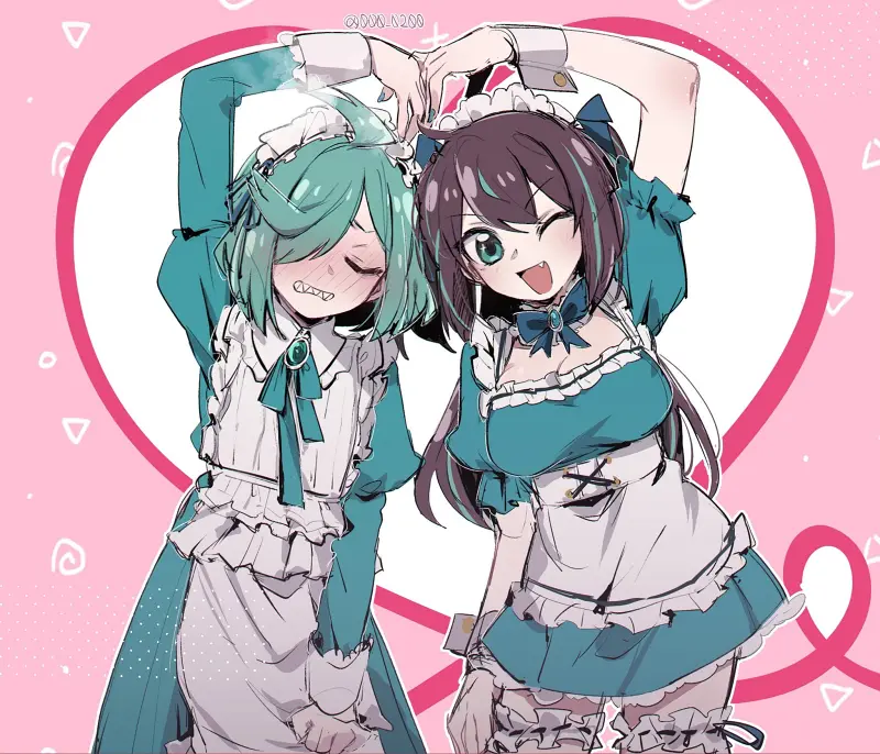 憧憬成为魔法少女,梦想成为魔法少女,魔法少女,阿古屋真珠,洛可慕斯卡,姊母娞摩,莱贝尔布鲁姆,动漫美图,动漫壁纸,美图,壁纸,绘画,插画,推特,画师推荐