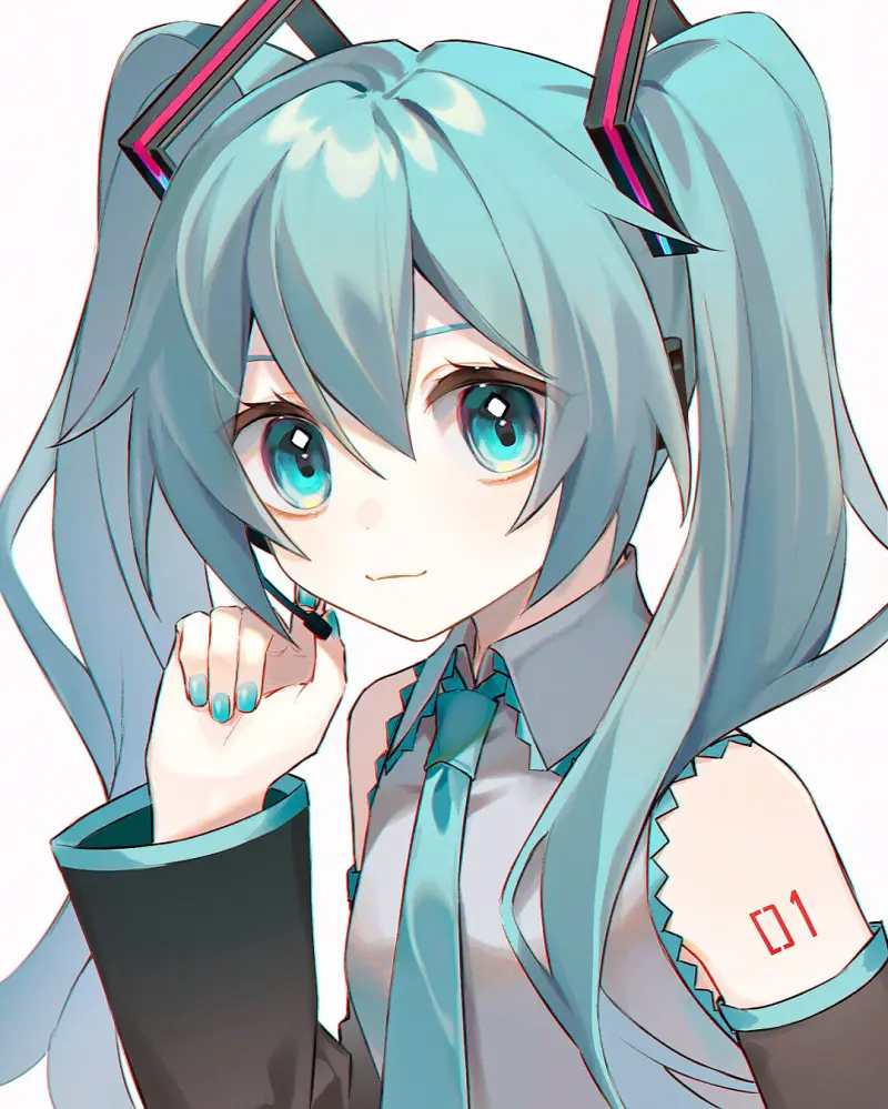 M站美图,初音未来,VOCALOID,雪未来