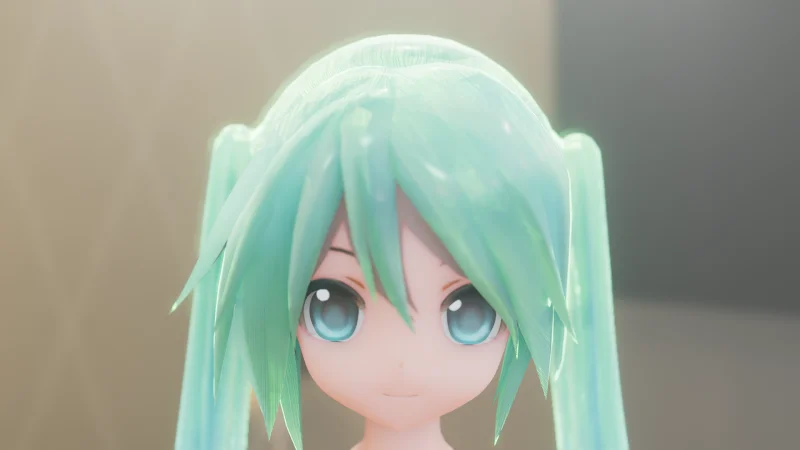 【三妈式mikuMMD/布料解算】可爱的miku酱跳了恋爱循环