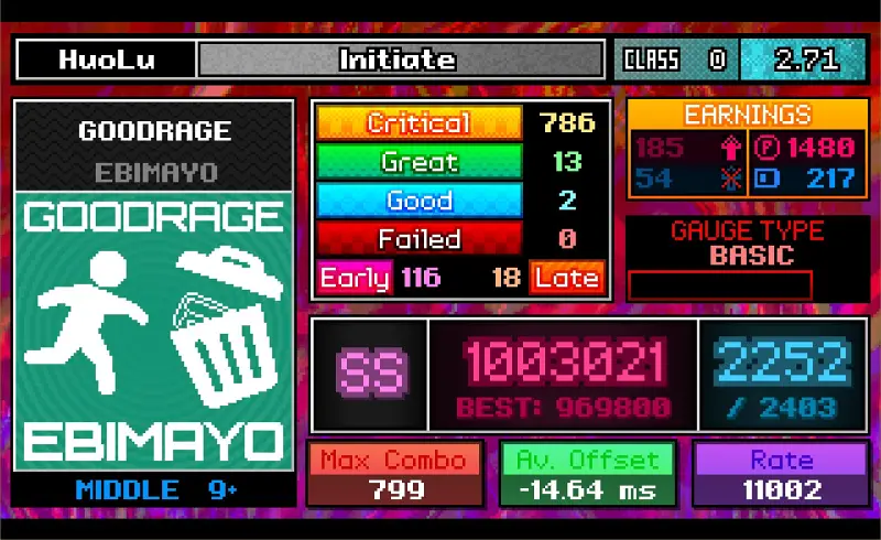 o((>ω< ))o之4 · GOODRAGE 良怒 FC (MIDDLE 9+) [vividstasis]