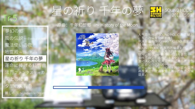 【东方同人音乐】专辑开箱+分享 PHANTASIEN - SOUND HOLIC