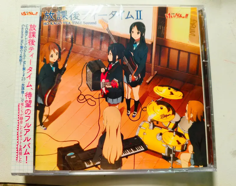 K-ON,轻音少女,实体专辑,放課後ティータイム,中野梓,平泽唯,田井中律,秋山澪,琴吹紬,放学后茶会