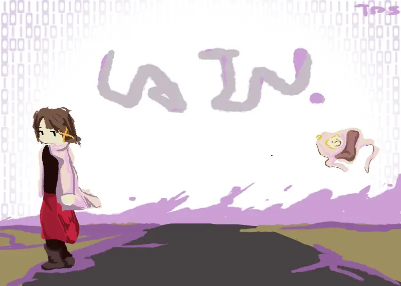 lain,绘画,动漫,新人