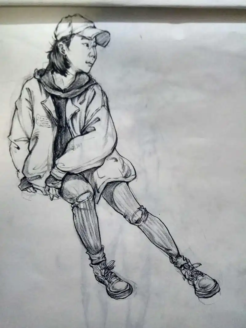 绘画创作,绘画,速写,绘画练习
