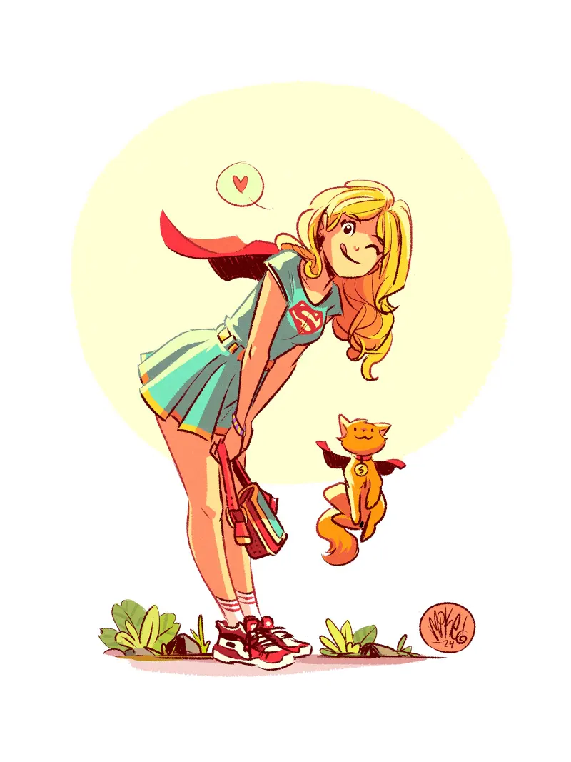 【DC漫画】超级少女