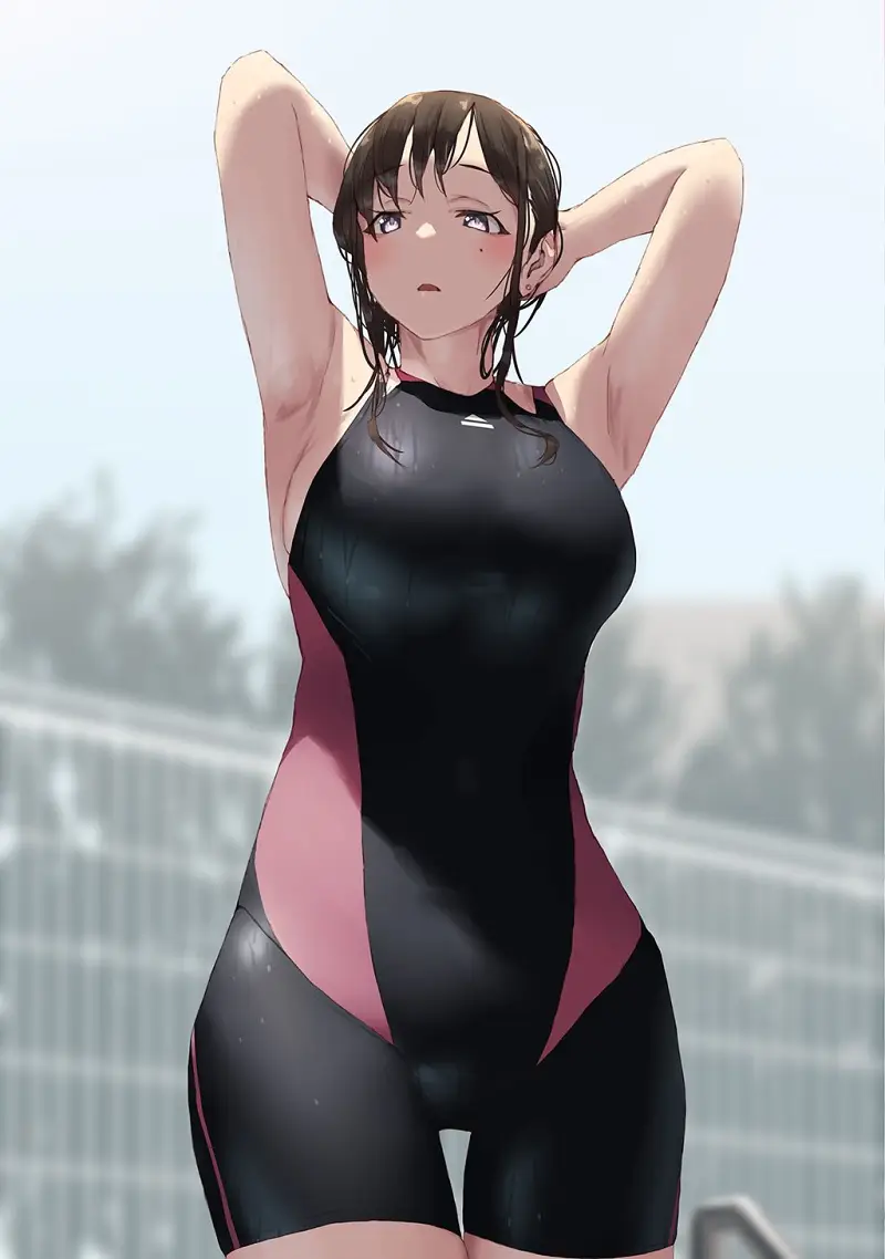 同人志,泳衣,运动少女,jonsun