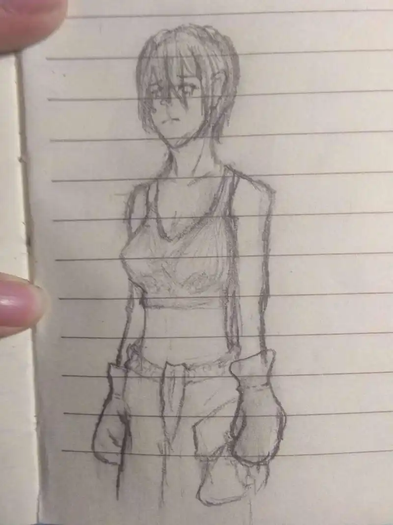 绘画创作,初音未来,OC,杂音未来