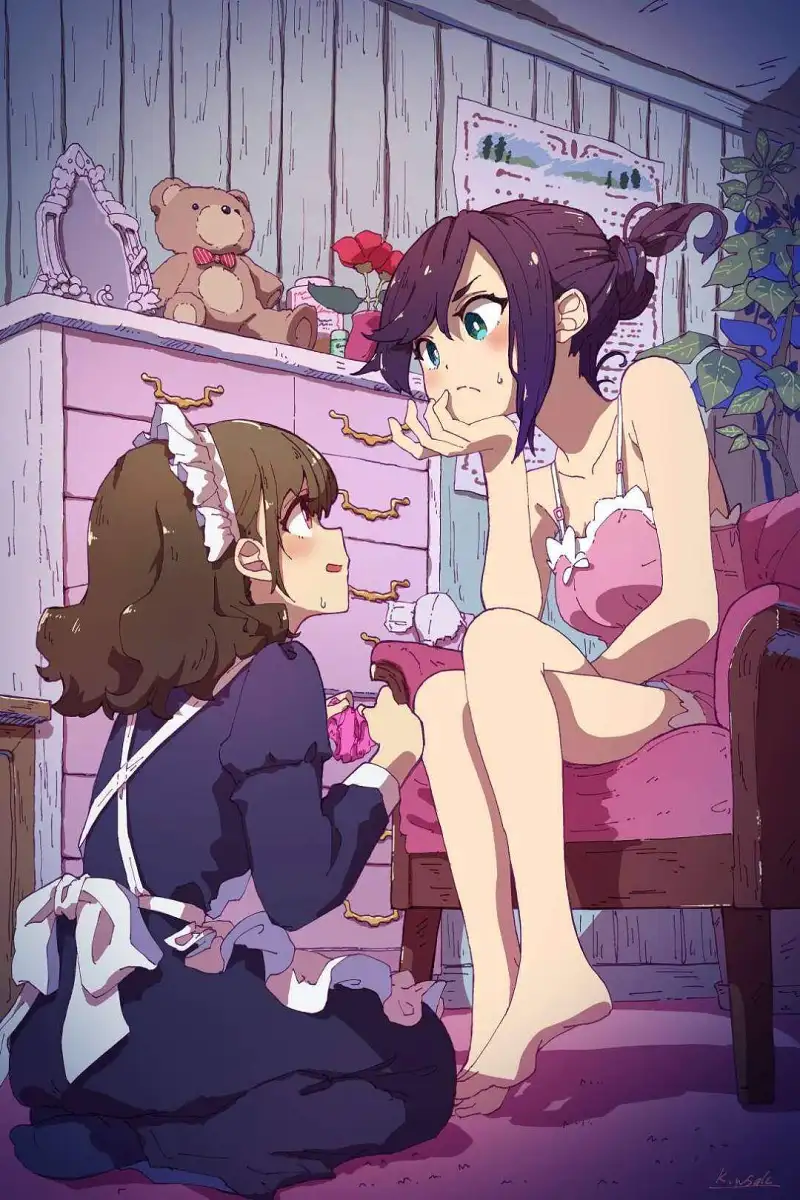 M站美图,一起百合吧
