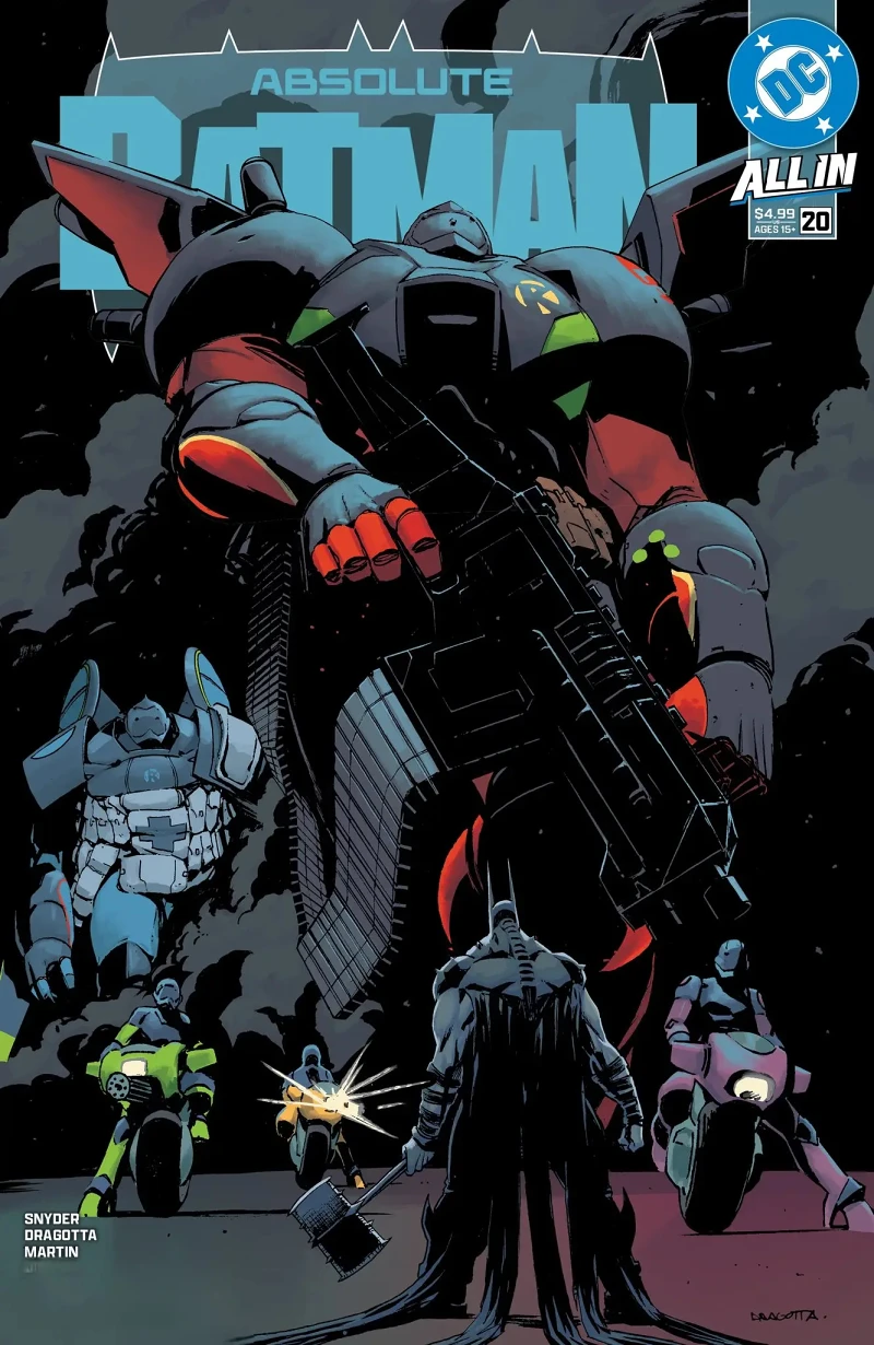 【DC漫画预览】绝对蝙蝠侠#20 绝对罗宾人设图