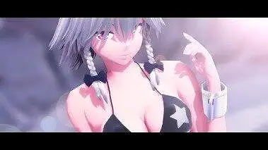 ​【东方MMD】泳装咲夜的 PiNK CAT【十六夜咲夜】​