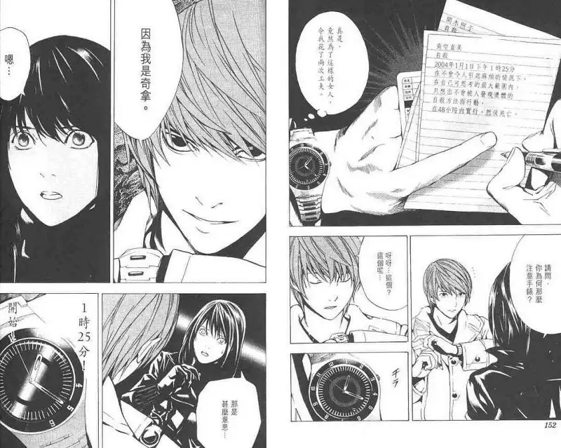 闲聊茶馆,漫画,死亡笔记