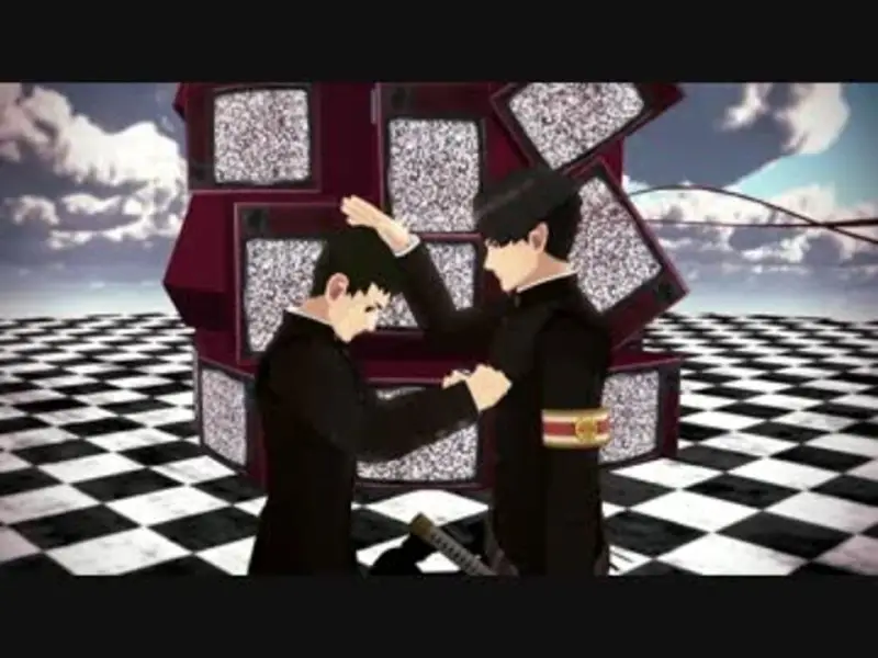 【MMD大逆转裁判】亲友组的【MAD HEAD LOVE】