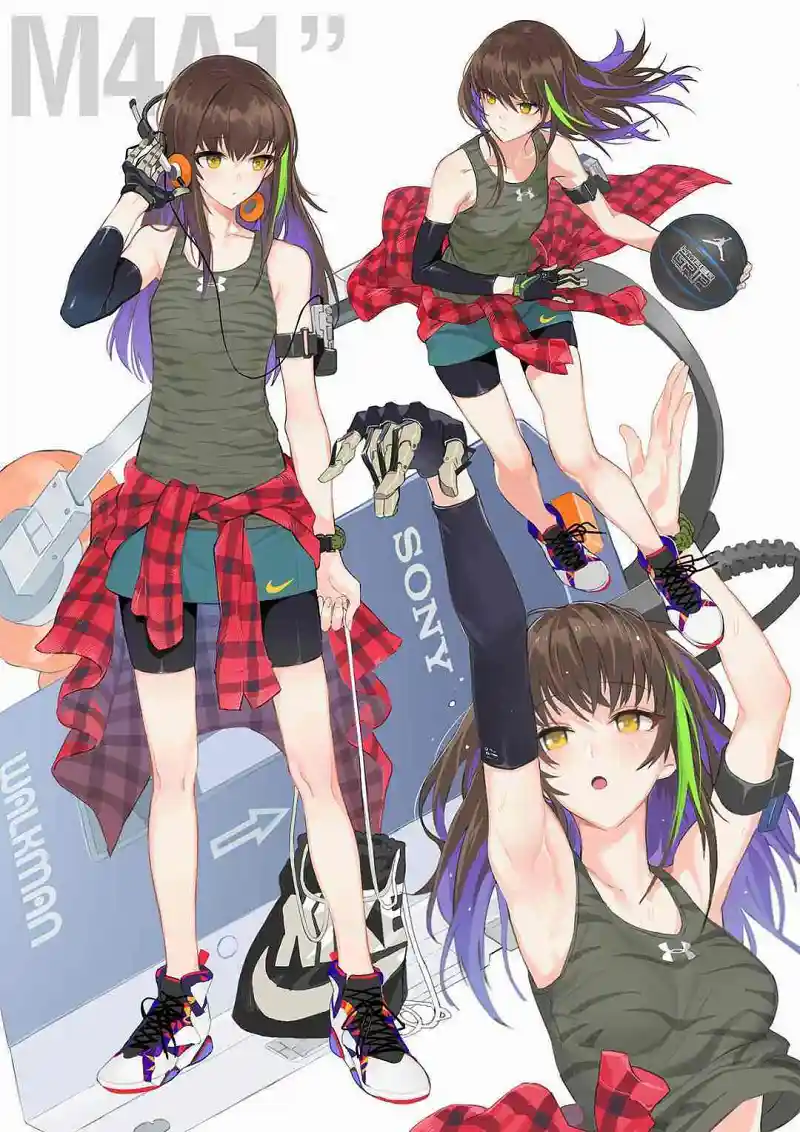 M站美图,美图,少女前线,UMP45