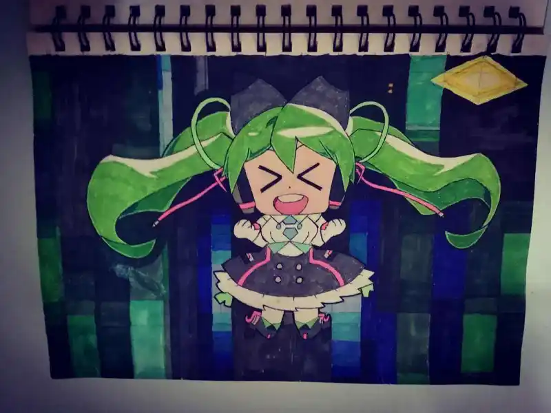 绘画创作,动漫,初音未来,初音ミク