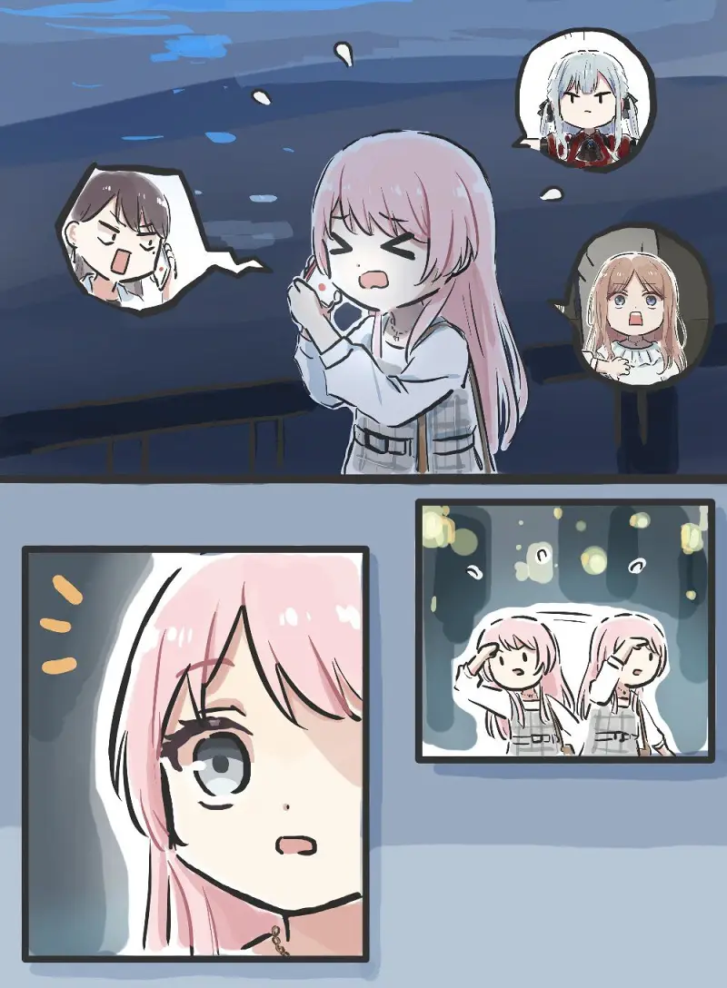 邦邦,BANGDREAM,MyGO,AveMujica,迷途之子,颂乐人偶,千早爱音,长崎素世,搞笑,漫画,插画,绘画,推特,画师推荐